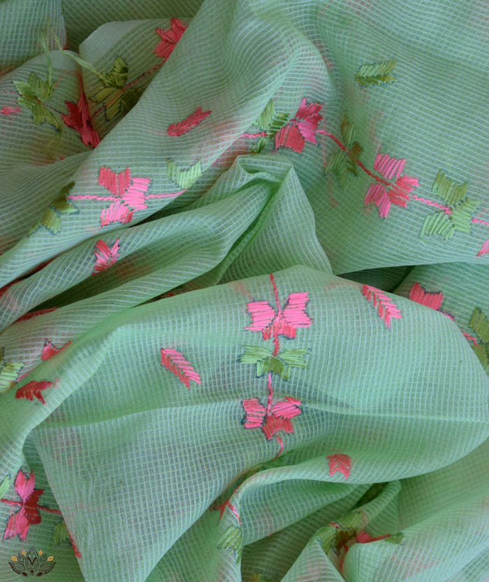 Phulkari Hand Embroidery Dupatta