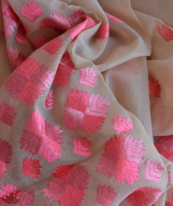 Phulkari Hand Embroidery Dupatta