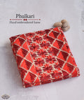 Phulkari Hand Embroidery Saree