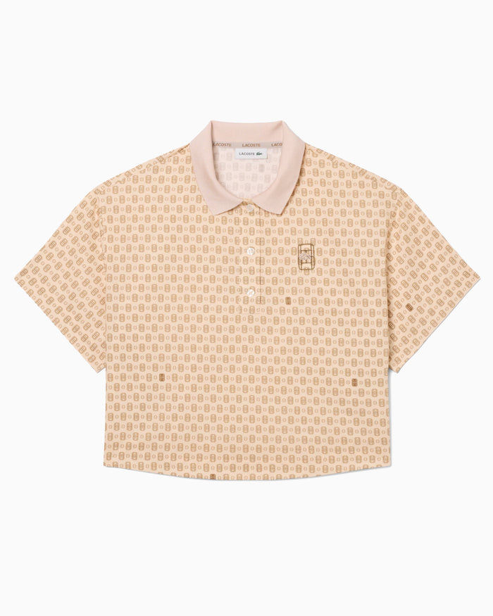 Polo shirts Lacoste Runway Graphic Boxy Women's Polo Shirt - CF8235-00-XI2
