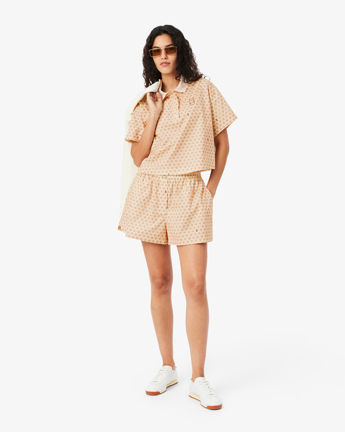 Polo shirts Lacoste Runway Graphic Boxy Women's Polo Shirt - CF8235-00-XI2