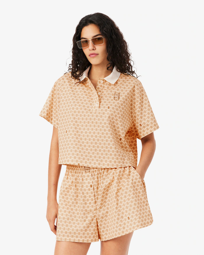 Polo shirts Lacoste Runway Graphic Boxy Women's Polo Shirt - CF8235-00-XI2