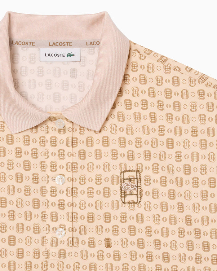 Polo shirts Lacoste Runway Graphic Boxy Women's Polo Shirt - CF8235-00-XI2