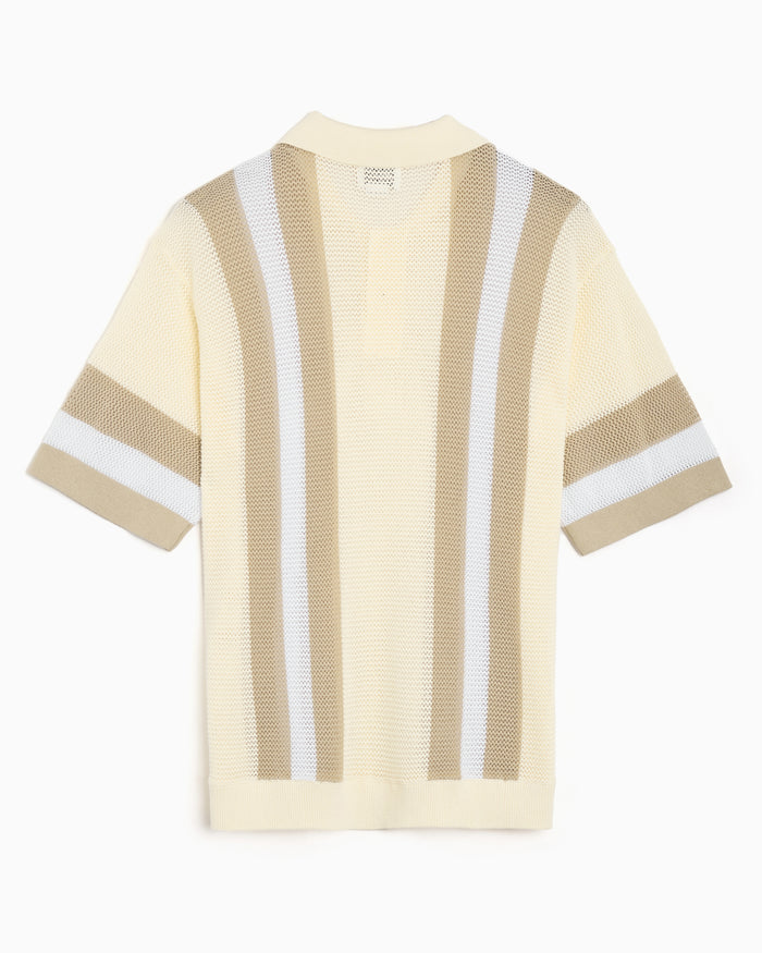 Polo shirts OBEY Clothing Seth Striped Men's Polo Shirt - 151000123-UBL