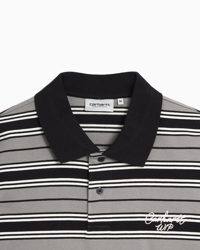 Polo shirts Carhartt WIP Devitt Striped Relaxed Men's Polo Shirt - I037117-3V0XX