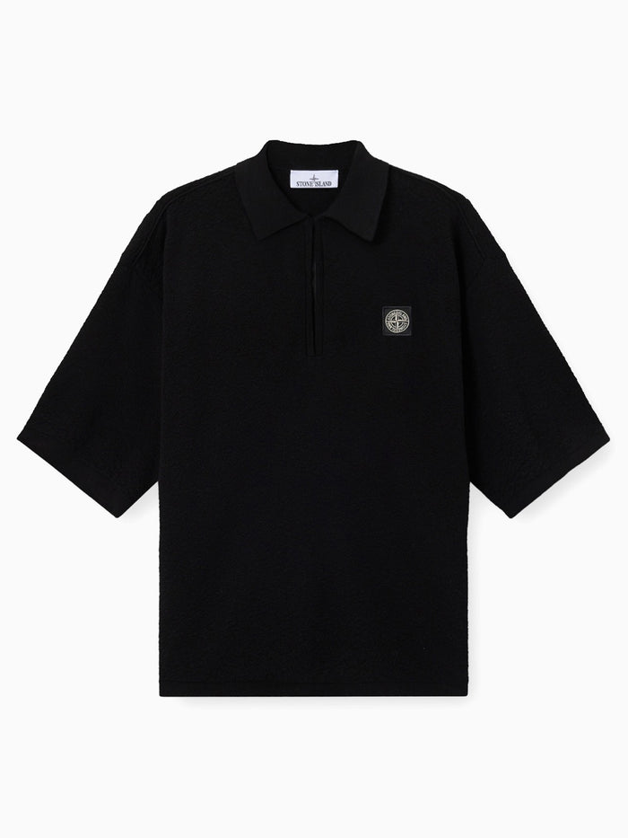 Polo shirts Stone Island Light Raw Half Zipper Oversize Men's Polo Shirt - L1S155100021-V0029