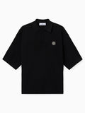 Polo shirts Stone Island Light Raw Half Zipper Oversize Men's Polo Shirt - L1S155100021-V0029