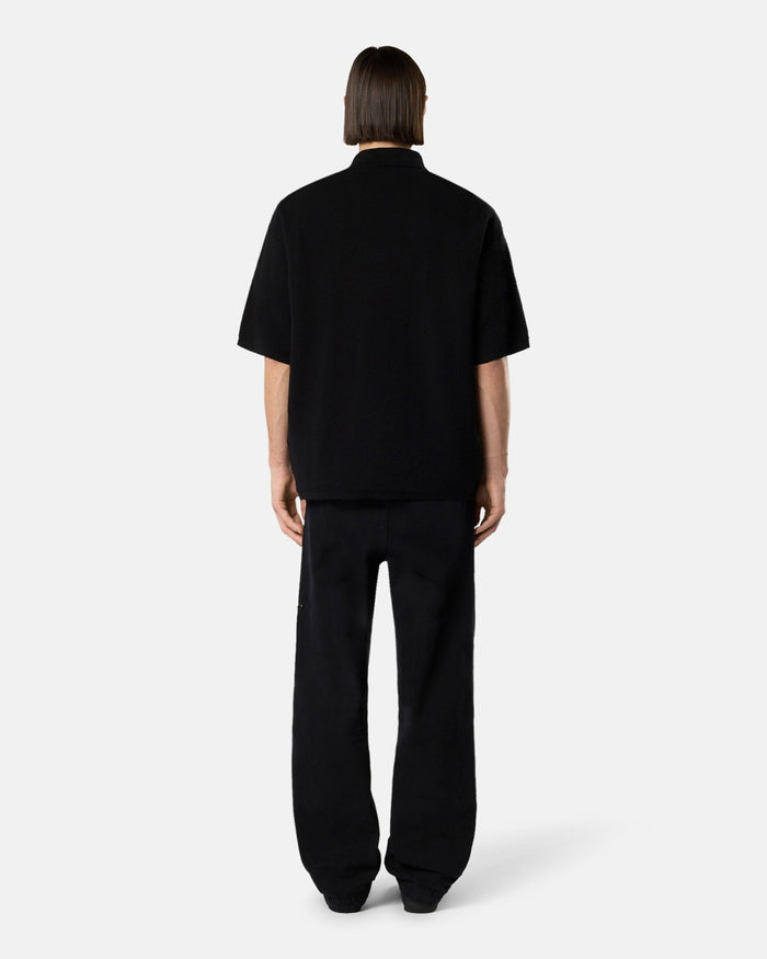 Polo shirts Stone Island Light Raw Half Zipper Oversize Men's Polo Shirt - L1S155100021-V0029