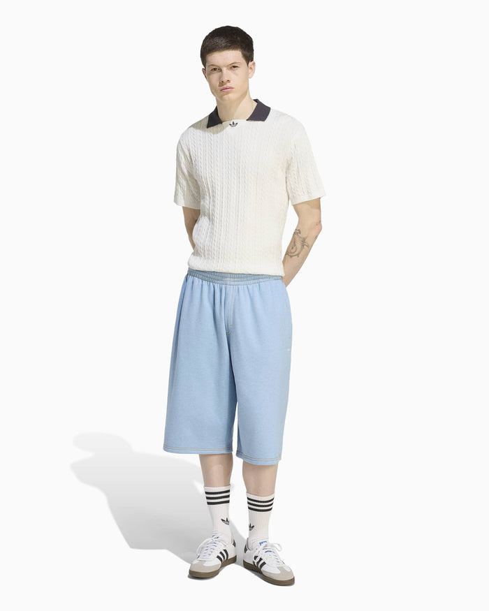 Polo shirts adidas Originals Cable Knit Relaxed Men's Polo Shirt - KR9765