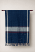 PURE MERINO TANGALIYA HANDWOVEN SHAWL (NATURAL DYE)