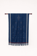 PURE MERINO TANGALIYA HANDWOVEN SHAWL (NATURAL DYE)