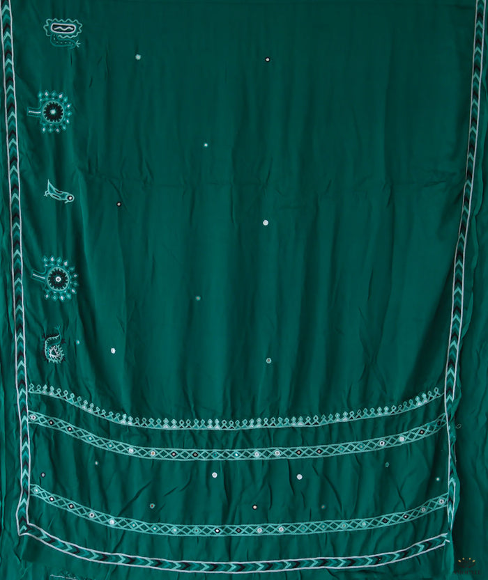 Rabari Embroidery Saree