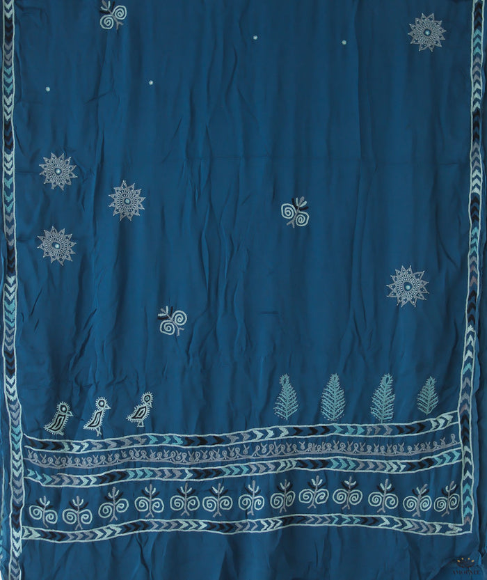 Rabari Embroidery Saree