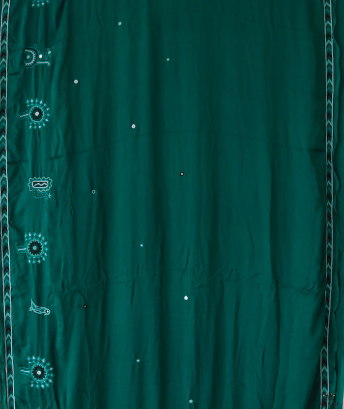 Rabari Embroidery Saree