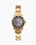 Jewelry Pleasures Anytime Unisex Watch - P26SP050-GOLDBLACK