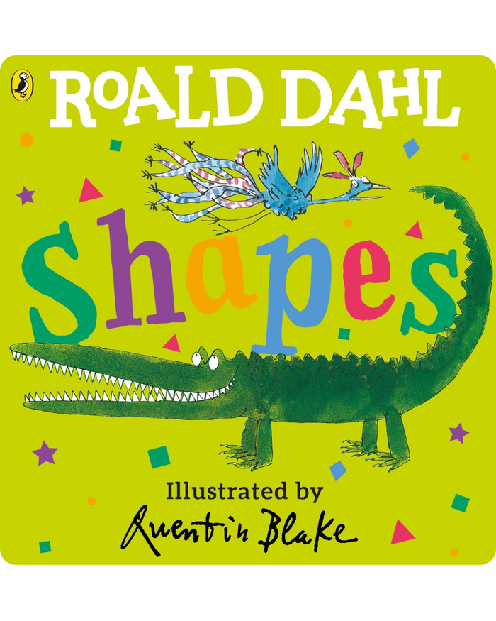 Roald Dahl Lift The Flap Board Book- Shapes