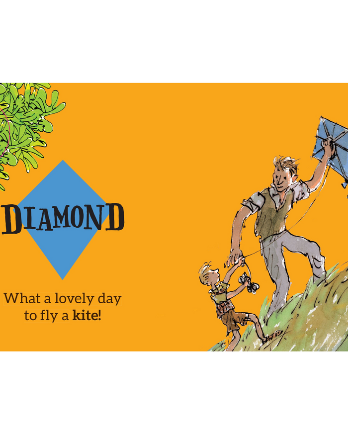 Roald Dahl Lift The Flap Board Book- Shapes