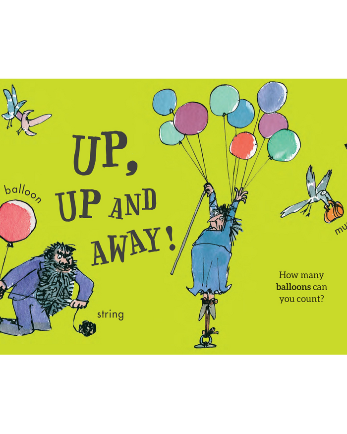 Roald Dahl Lift The Flap Board Book- Words