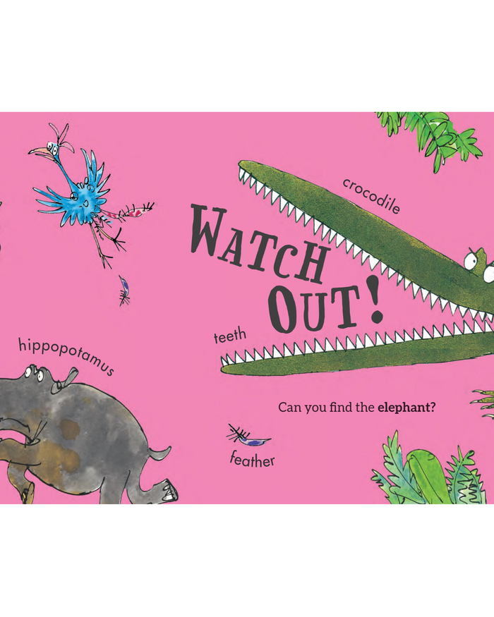 Roald Dahl Lift The Flap Board Book- Words