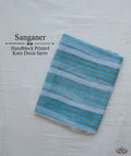 Sanganer Kota handblock saree