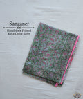 Sanganer Kota handblock saree