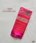 SEMI DOUBLE IKAT PATOLA DUPATTA