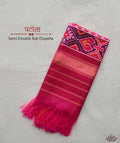 SEMI DOUBLE IKAT PATOLA DUPATTA