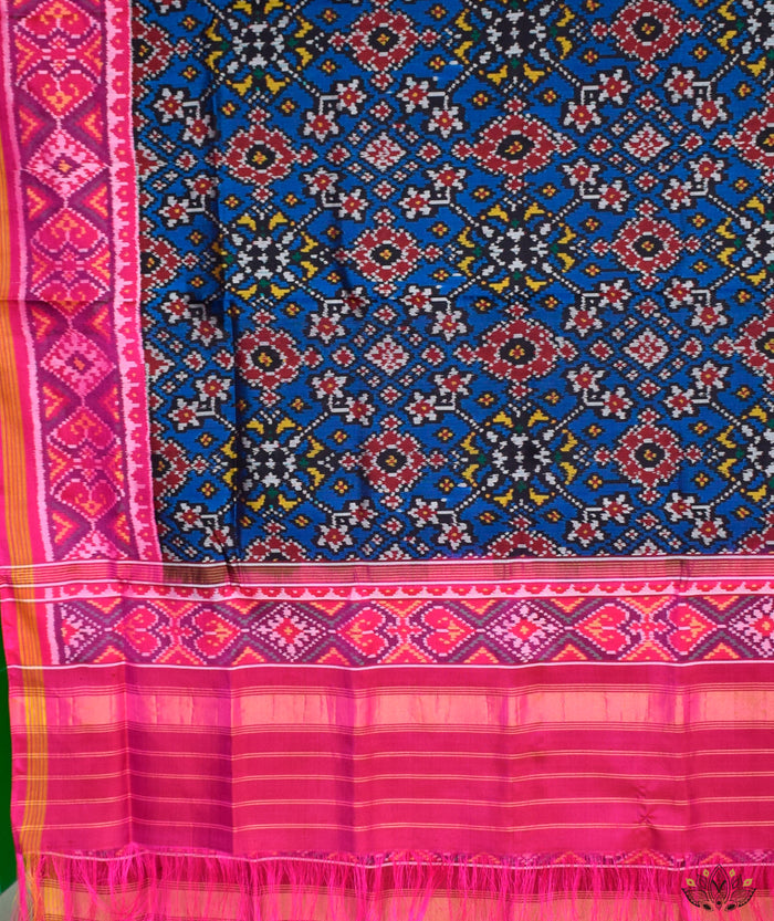 SEMI DOUBLE IKAT PATOLA DUPATTA