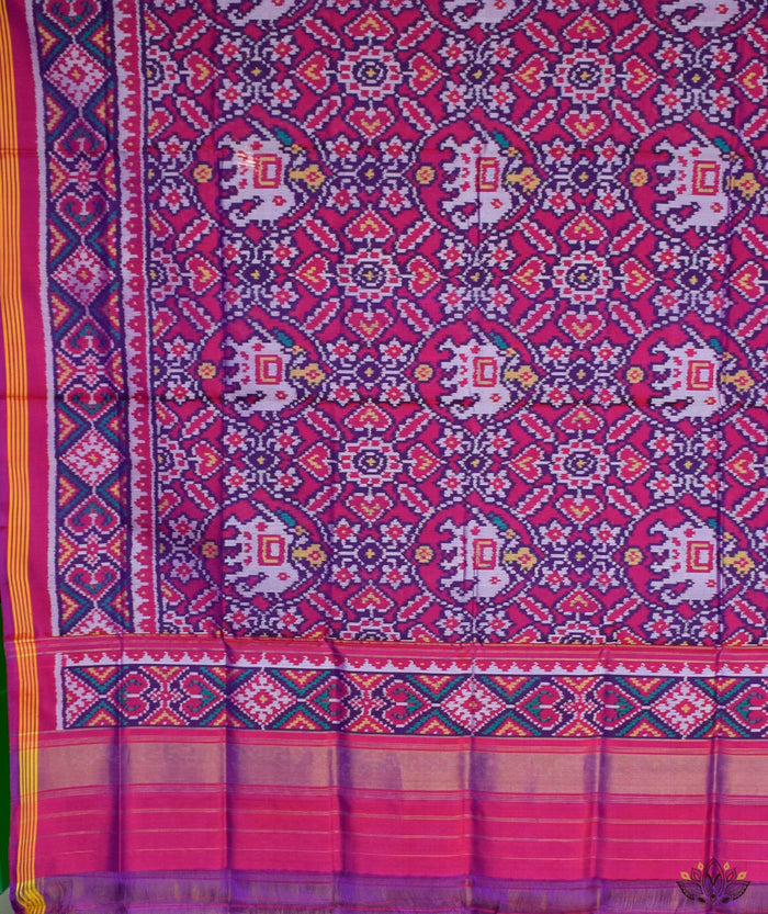 SEMI DOUBLE IKAT PATOLA DUPATTA