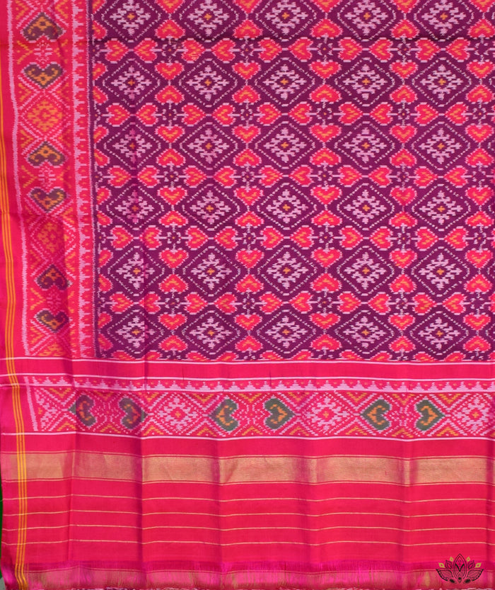 SEMI DOUBLE IKAT PATOLA DUPATTA