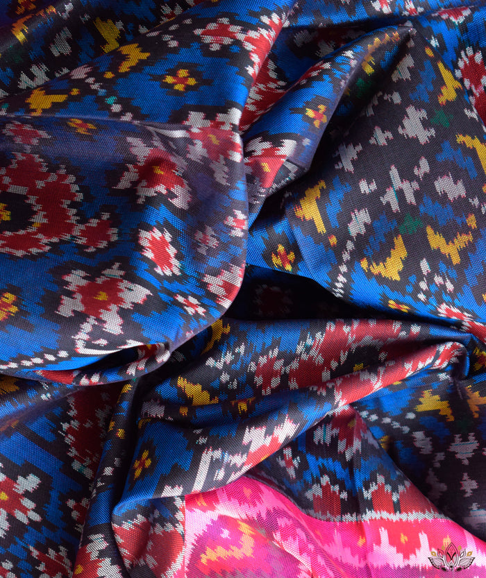 SEMI DOUBLE IKAT PATOLA DUPATTA