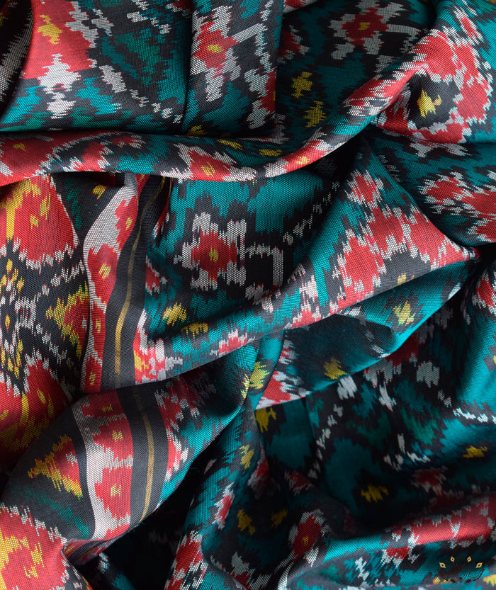 SEMI DOUBLE IKAT PATOLA DUPATTA