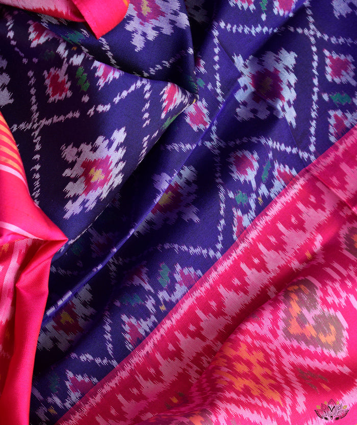 SEMI DOUBLE IKAT PATOLA DUPATTA