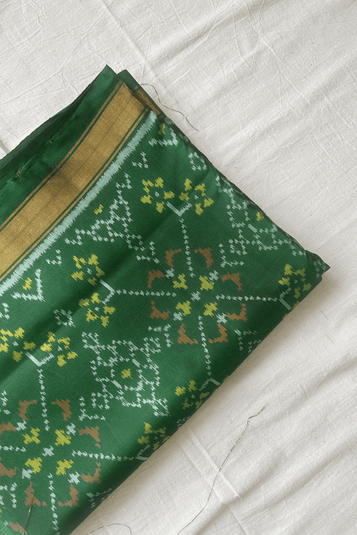 SEMI-DOUBLE IKAT PATOLA YARDAGE