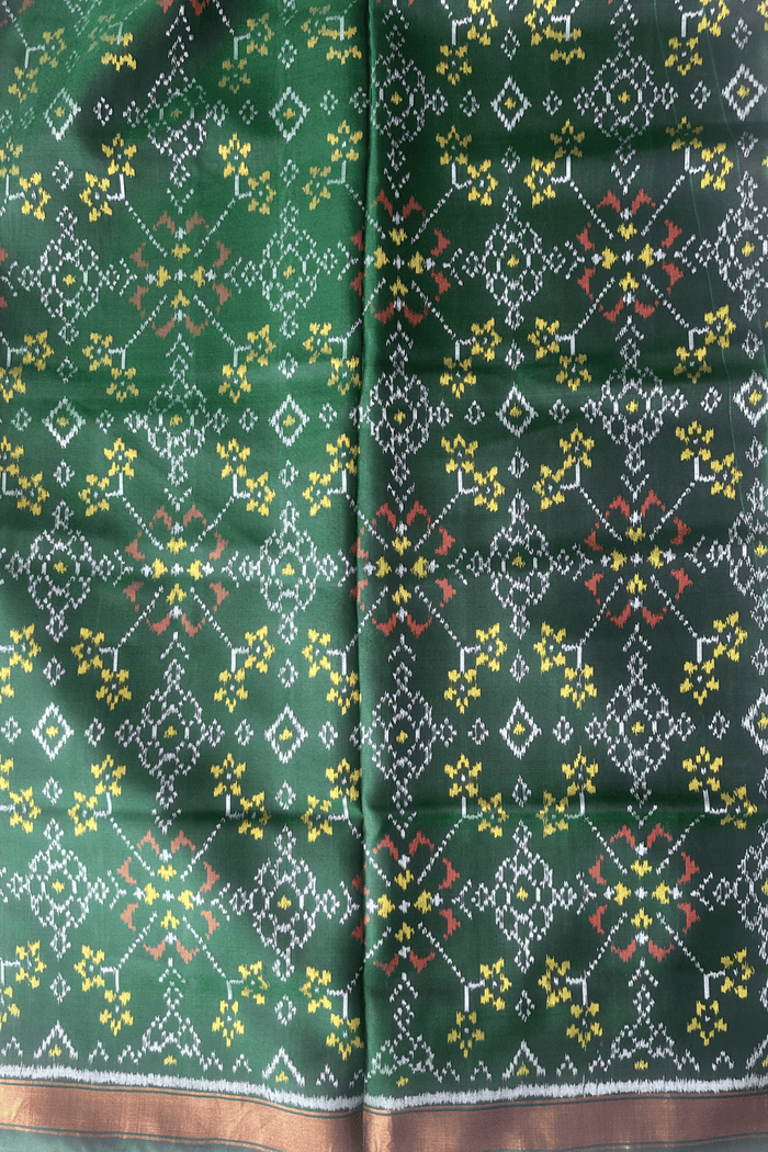 SEMI-DOUBLE IKAT PATOLA YARDAGE