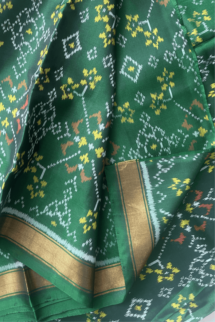 SEMI-DOUBLE IKAT PATOLA YARDAGE
