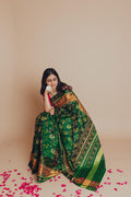 Silk Single Ikat Patola Saree
