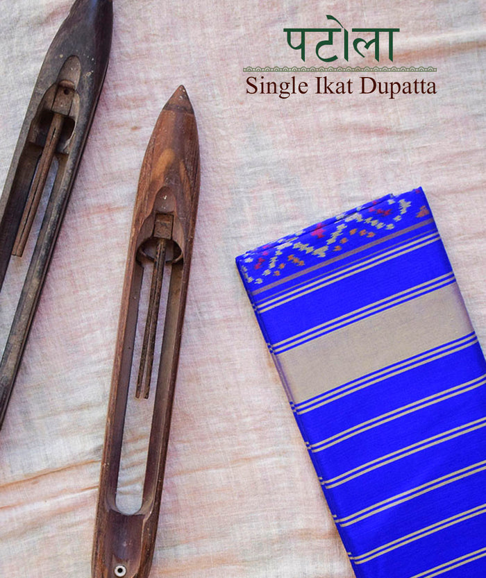 SINGLE IKAT PATOLA DUPATTA - new
