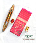 Single Ikat Patola Dupatta
