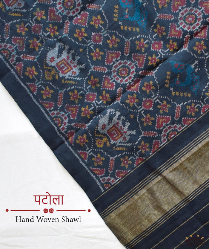 SINGLE IKAT PATOLA SHAWL