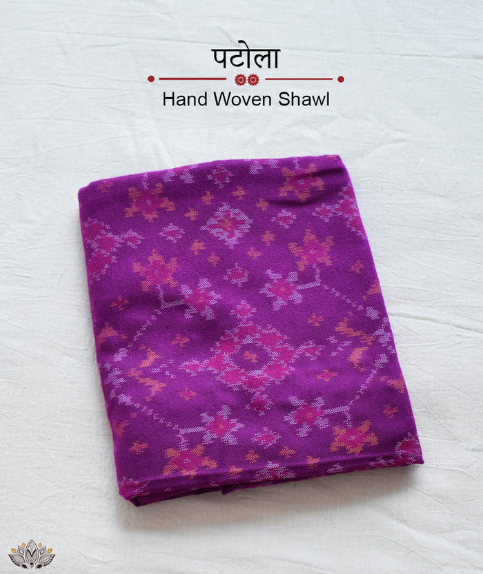 SINGLE IKAT PATOLA SHAWL
