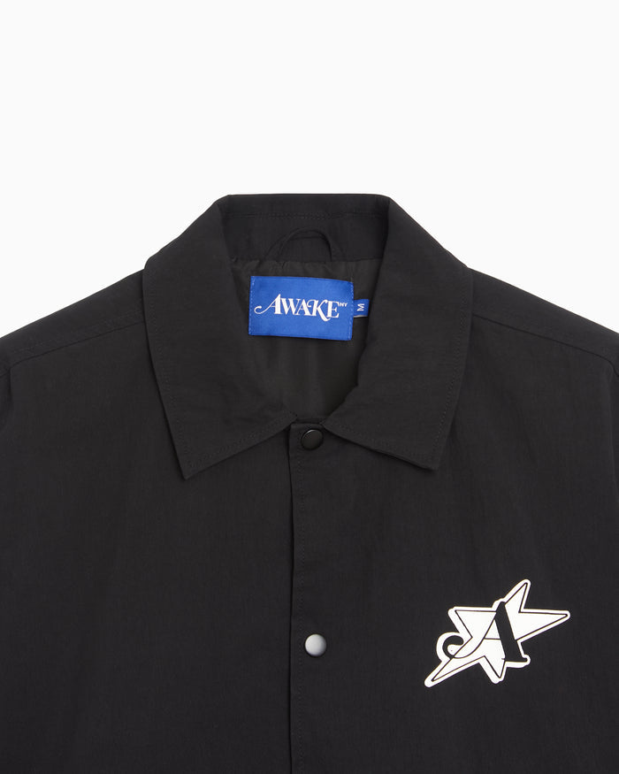 Jackets Coats Awake NY LES Community Graphic Men's Light Jacket - AWK-SP26-OT003-BLK