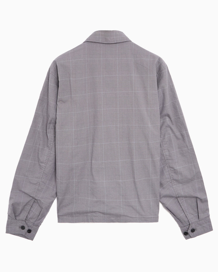 Jackets Coats OBEY Clothing Olivia Plaid Women's Overshirt - 221800451-GRY