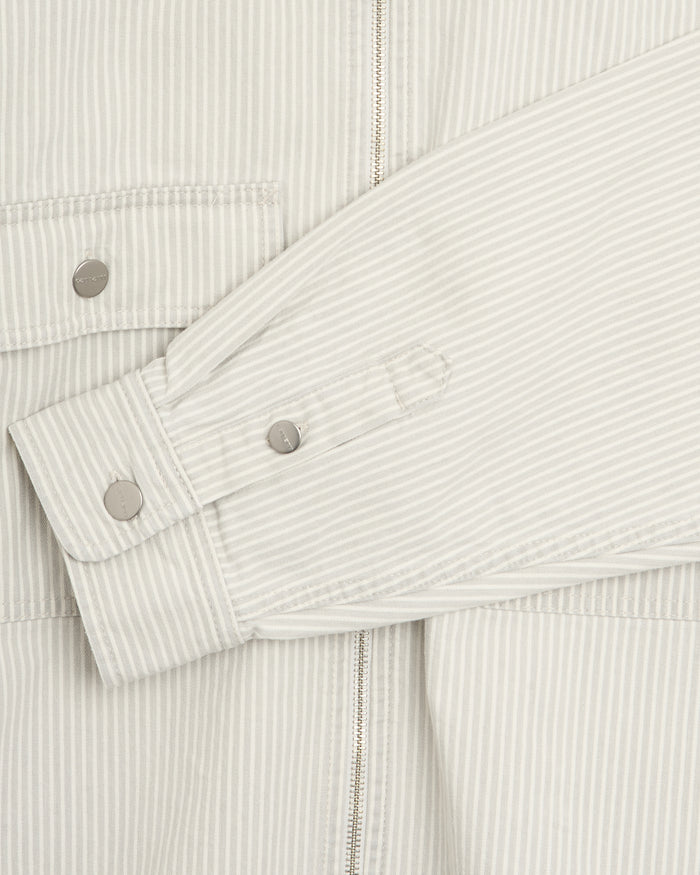 Jackets Coats Carhartt WIP Mercer Striped Relaxed Unisex Overshirt - I036495-3OK35