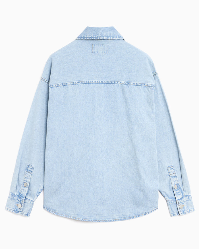 Jackets Coats Carhartt WIP Alta Denim Relaxed Women's Overshirt - I036232-0112