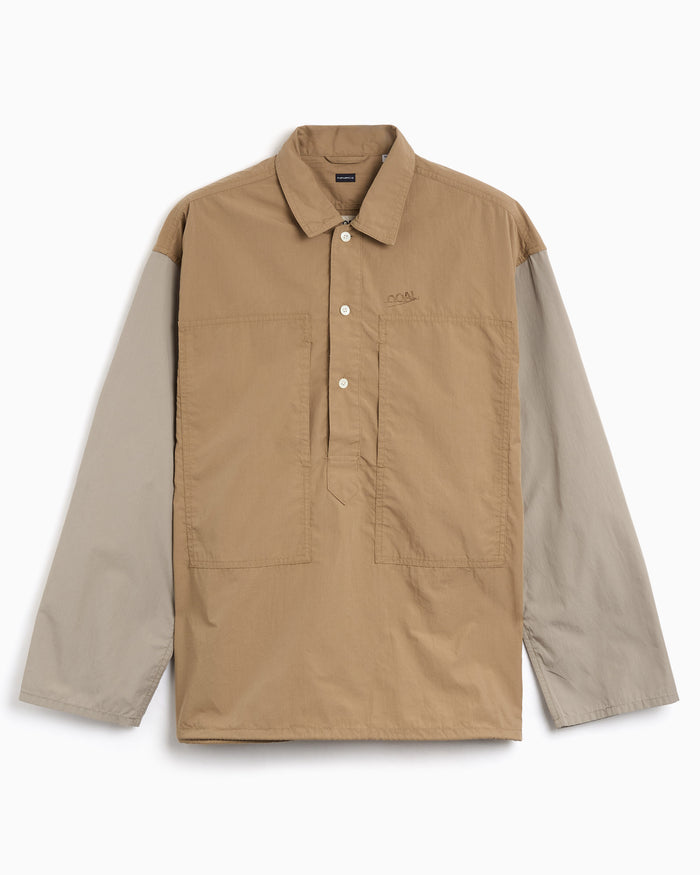 Jackets Coats nanamica Pullover Relaxed Men's Overshirt - S26SA018E-BE