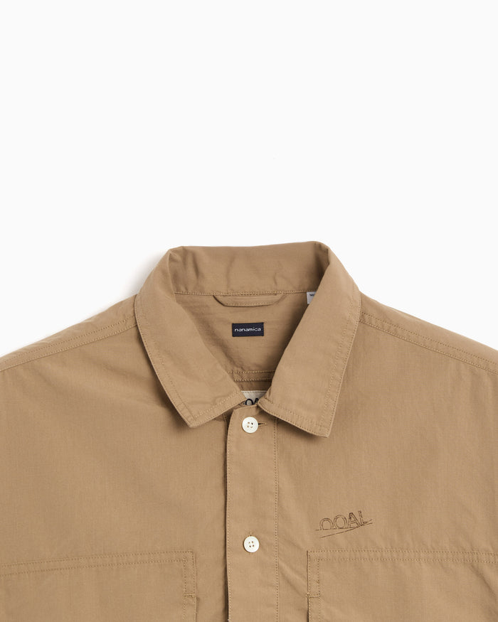 Jackets Coats nanamica Pullover Relaxed Men's Overshirt - S26SA018E-BE