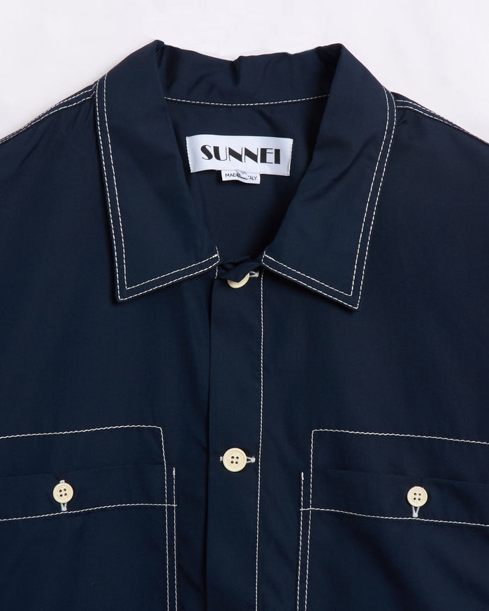 Jackets Coats Sunnei Women's Denim Overshirt Women's Overshirt - RTWXSHR019-POP010-0097
