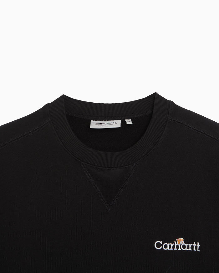 Sweatshirts Carhartt WIP Label Embroidered Oversize Unisex Sweatshirt - I036346-89XX