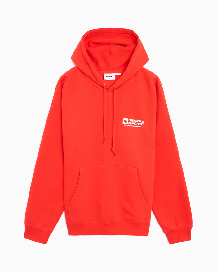 Sweatshirts OBEY Clothing Design Industries Graphic Relaxed Men's Hoodie - 112470268-FYR